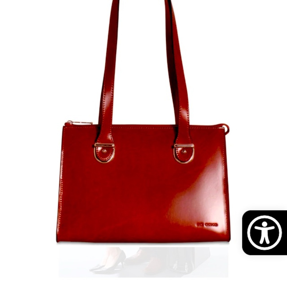 Jack Georges MILANO SHOULDER HANDBAG #3604. NWT No side pockets. Never used.